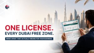 One License. Every Dubai Free Zone. Here’s What That Actually Means for Your Business.