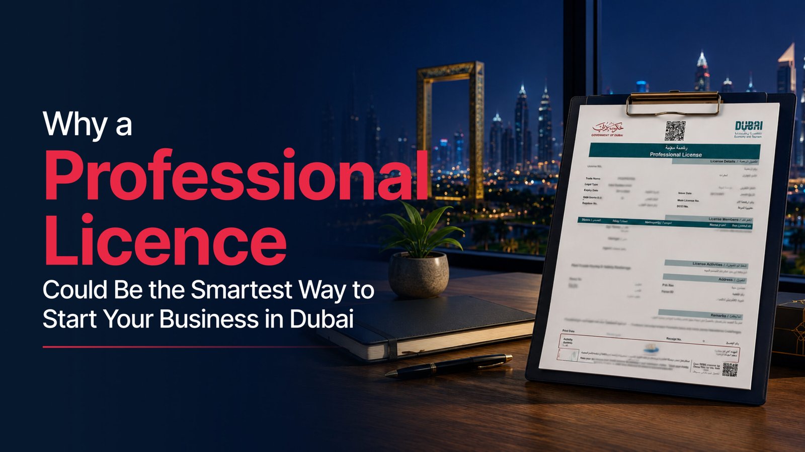 Why a Professional Licence Could Be the Smartest Way to Start Your Business in Dubai